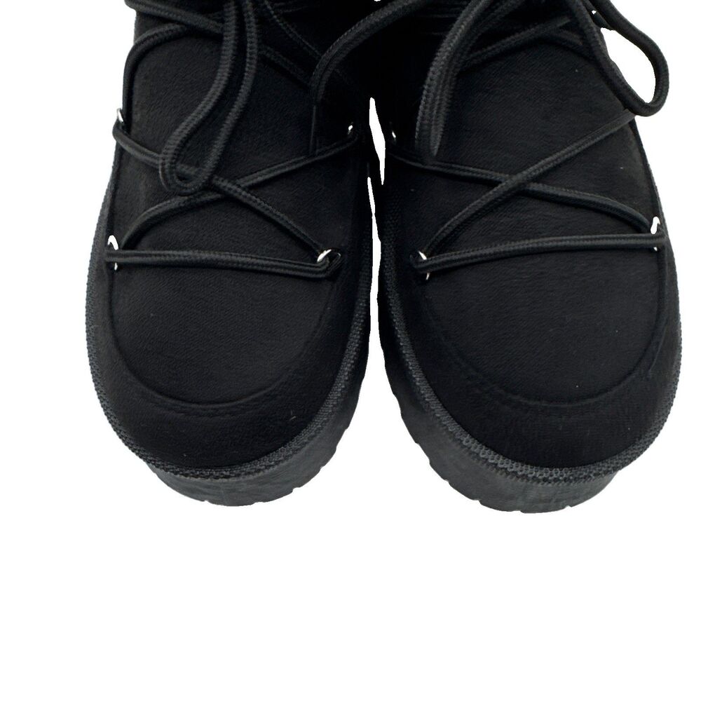 TAXI Women’s Moon Boots Faux Fur Winter Snow Boots Size 7.5 NEW - Picture 4 of 9
